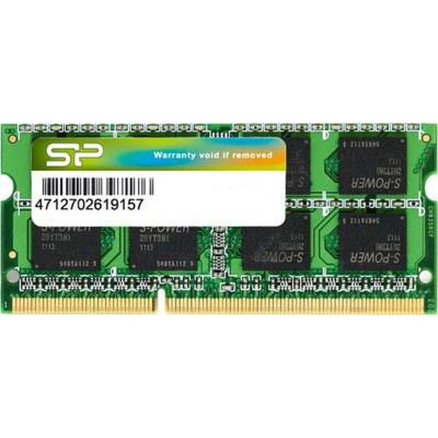 Модуль пам'яті для ноутбука SoDIMM DDR3 4GB 1066 MHz Silicon Power (SP004GBSTU106V02) - зображення 1