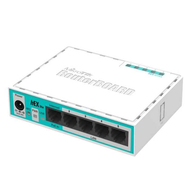 Маршрутизатор Mikrotik hEX lite (RB750r2) - зображення 1