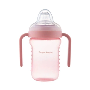 Поїльник-непроливайка Canpol babies з силіконовим носиком 220 мл (56/605) зображення 1