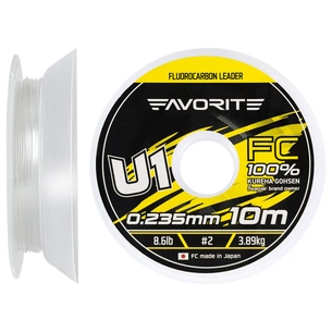 Флюорокарбон Favorite U1 FC 10m 2.0/0.235mm 8.6lb/3.89kg (1693.11.79) зображення 1