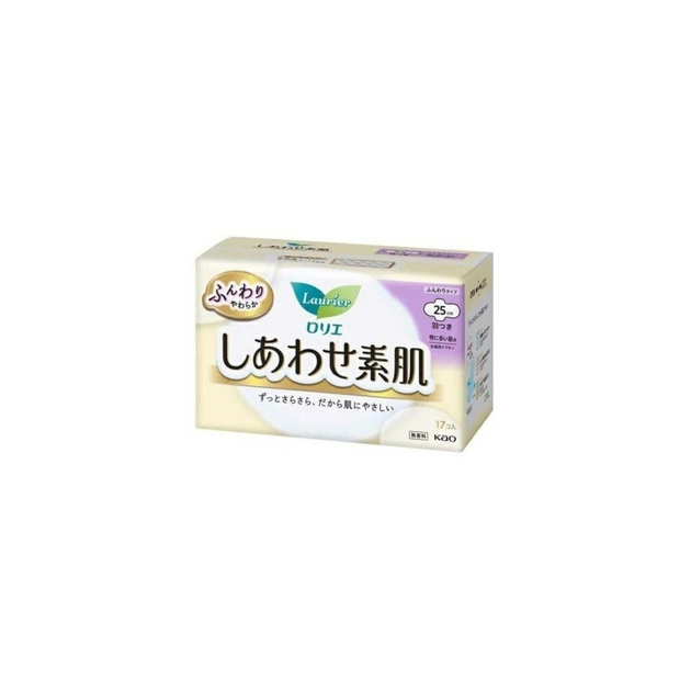 Гігієнічні прокладки Kao Laurier Happy Skin Extra Heavy Day Use 17 шт (4901301378422) - зображення 1