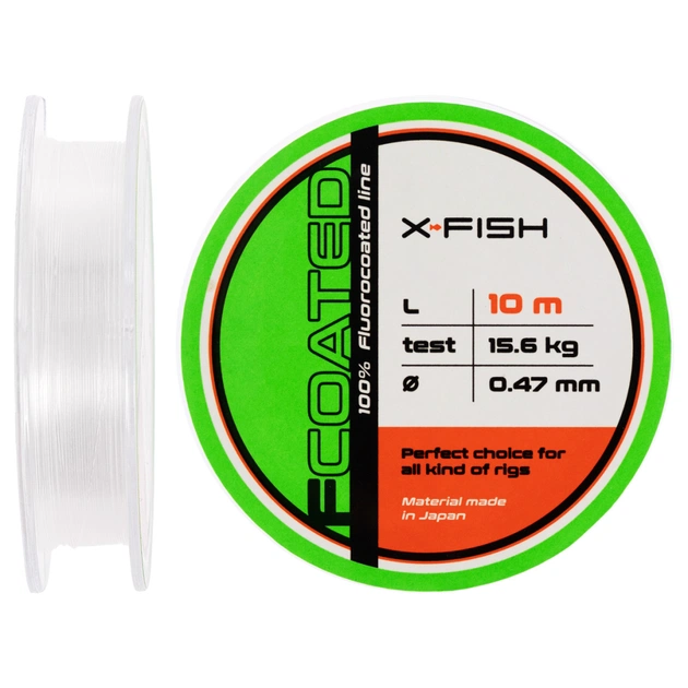 Флюорокарбон X-Fish FCoated 10m 0.47mm 15.6kg (1917.01.35) - изображение 1
