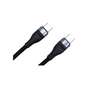 Дата кабель USB-C to USB-C 0.25m black Dengos (NTK-TC-TC-SHRT-BLACK) - уменьшенное изображение 2