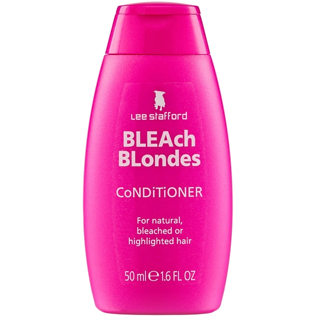 Кондиціонер для волосся Lee Stafford Bleach Blonde Зволожуючий для освітленого волосся 50 мл (5060282701823) - изображение 1