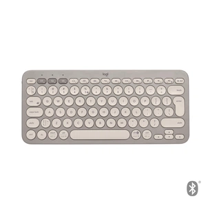 Клавіатура Logitech K380 Multi-Device Bluetooth UA Sand (920-011165) зображення 1