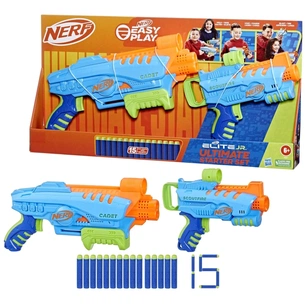 Іграшкова зброя Hasbro Nerf набір бластерів Elite junior Ultimate Starter (F6369) зображення 1