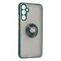 Чохол до мобільного телефона Armorstandart Frosted Matte Ring Samsung A34 5G (A346) Dark Green (ARM68355) - зменшене зображення 1
