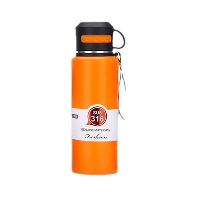 Термос Merlion Fashion 0,6 л, помаранчевий (SUS316-600Orange) - зображення 1