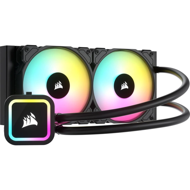 Система рідинного охолодження Corsair iCUE H100x RGB Elite (CW-9060065-WW2) - изображение 1