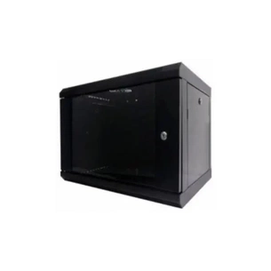 Шафа настінна Hypernet 9U 19" 600x500 (WMNC-500-9U-FLAT-BLACK) зображення 1