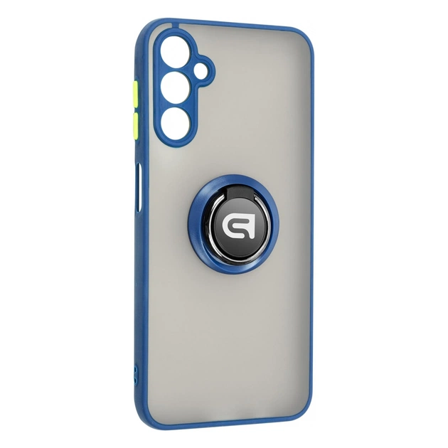 Чохол до мобільного телефона Armorstandart Frosted Matte Ring Samsung A14 4G / A14 5G Navy Blue (ARM68352) - зображення 1