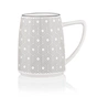 Чашка Ardesto Lamberto, 360мл, порцеляна, біло-сіра (AR3051) - зменшене зображення 2