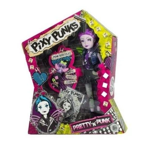 Лялька Funville Pixie Punks з браслетом для дівчинки, з фіолетовим волоссям (FV240285-1) зображення 1