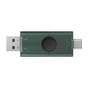 Флеш-накопичувач USB3.2 128GB Type-C Kingston DataTraveler Duo Green (DTDEG2/128GB) - зменшене зображення 2
