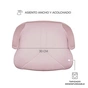 Автокрісло Kinderkraft i-Boost 2 бустер Pink (KCIBOO02PNK0000) (5902533929184) - зменшене зображення 3
