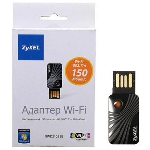 Мережева карта Wi-Fi ZyXel NWD2105 EE зображення 1
