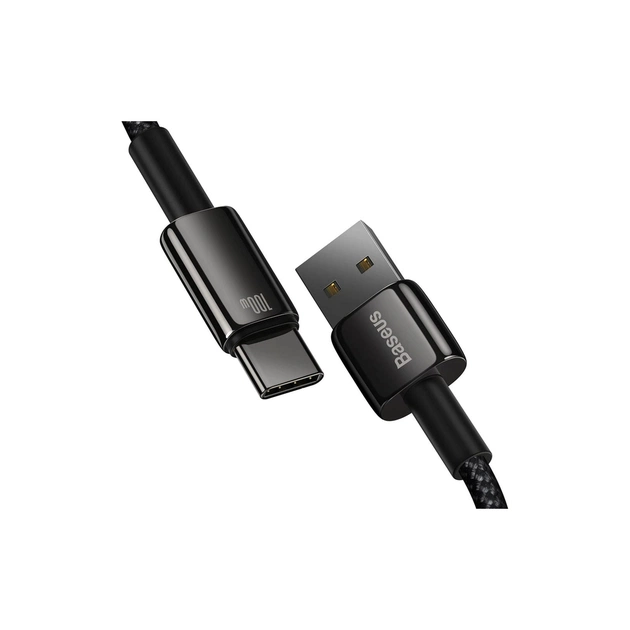 Дата кабель USB 2.0 AM to USB-C 1.0m 100W black Baseus (CAWJ000001) - зображення 3