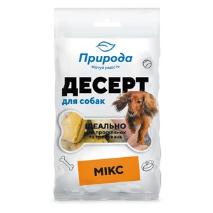 Ласощі для собак Природа Мікс 100 г (4823082403431) зображення 1