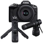 Цифровий фотоапарат Canon EOS R50 + RF-S 18-45 IS STM Black Creator Kit (5811C036) - зменшене зображення 2