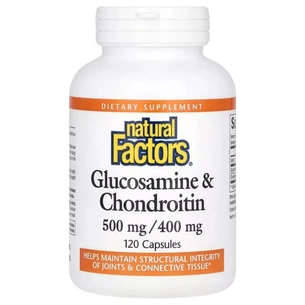 Вітамінно-мінеральний комплекс Natural Factors Глюкозамін та хондроїтин, Glucosamine & Chondroitin, 120 капсул (NFS-02687) зображення 1