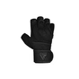 Рукавички для фітнесу RDX L4 Micro Plus Black S (WGM-L4B-S+) - зменшене зображення 1