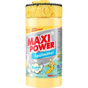 Засіб для ручного миття посуду Maxi Power Банан 1000 мл (4823098408499) зображення 1