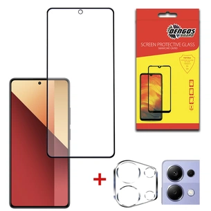 Скло захисне Dengos Xiaomi Redmi Note 13 Pro 4G + camera module glass (DG-TGSCP-03) зображення 1