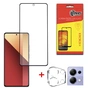Скло захисне Dengos Xiaomi Redmi Note 13 Pro 4G + camera module glass (DG-TGSCP-03) - зменшене зображення 1