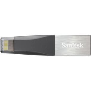 USB флеш накопичувач SanDisk 16GB iXpand Mini USB 3.0/Lightning (SDIX40N-016G-GN6NN) зображення 1