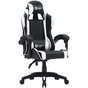 Крісло ігрове Canyon Core SGCH2 Black/White (CNE-SGCH2W) - уменьшенное изображение 2