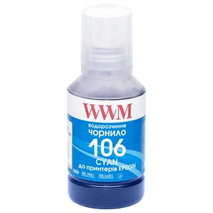 Чорнило WWM EPSON L7160/7180 140г Cyan (E106C) зображення 1
