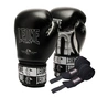 Боксерські рукавички Leone GN208 Iconic Black 12 унцій (GN208_Black_12oz) - зменшене зображення 1