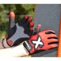Рукавички для фітнесу MadMax MXG-101 X Gloves Black/Grey/Red S (MXG-101-RED_S) - зменшене зображення 4