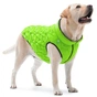 Курточка для тварин Collar AiryVest UNI двостороння M 43 салатово-чорна (2543) - зменшене зображення 3