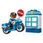 Конструктор LEGO DUPLO Поліцейський мотоцикл 8 деталей (10900) - зменшене зображення 2