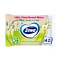 Туалетний папір Zewa Natural Camomile 42 шт (7322540796520) - уменьшенное изображение 1
