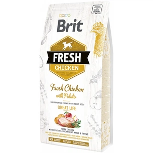 Сухий корм для собак Brit Fresh Chicken/Potato Adult 2.5 кг (8595602530748) зображення 1