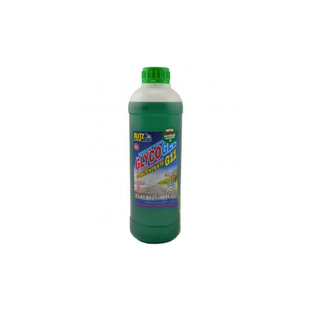Антифриз Blitz Line концентрат Glycogel G11 -80C зел, 1л (1,2кг.) (28877) - зображення 1