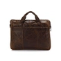 Сумка Vintage Шкіряна Коричнева (14059) - зменшене зображення 5