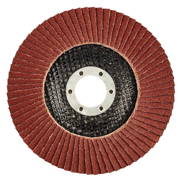 Круг зачистной Graphite лепестковый 55H991, 125x22.2 мм, K120 (55H991) - изображение 1
