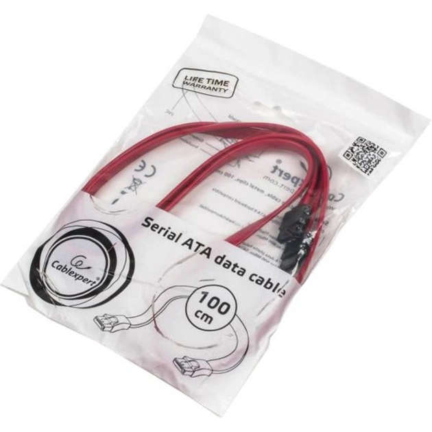 Кабель для передачі даних SATA III 1.0m Cablexpert (CC-SATAM-DATA-XL) - picture 4