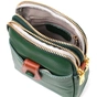 Сумка Vintage Трапеція з натуральної шкіри Зелена (22268) - зменшене зображення 7