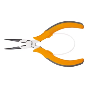 Плоскогубці Neo Tools подовжені вигнуті прецизійні, 140 мм (01-103) зображення 1