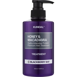 Маска для волосся Kundal Honey & Macadamia Protein Hair Treatment BlackBerry Bay 500 мл (8809568740685) зображення 1