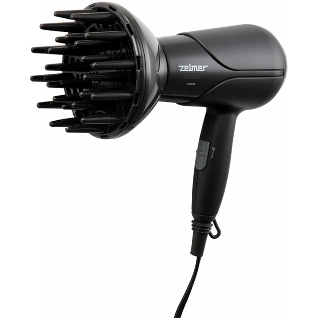Фен Zelmer HD 1001 Black - зображення 1