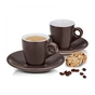 Набір чашок Kela Mattia 4 предмети Brown (12755) - зменшене зображення 2