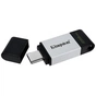 USB флеш накопичувач Kingston 256GB DataTraveler 80 USB 3.2/Type-C (DT80/256GB) - зменшене зображення 3