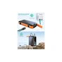Батарея універсальна Choetech Wireless 20000mAh 20W, PD, QC/3.0, solar panel, Qi-5W, Black-Orange (B657-OR) - зменшене зображення 5