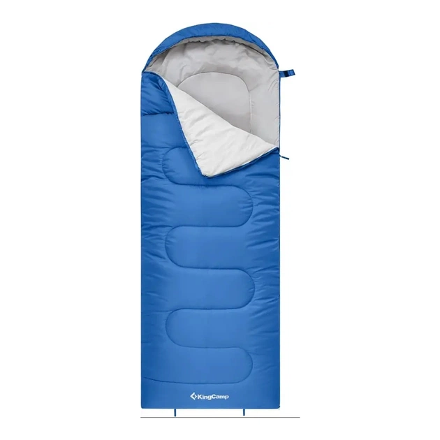 Спальний мішок KingCamp Oasis 250S Blue (KS3221_BLUE_L) - зображення 1