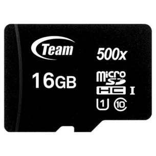 Карта пам'яті Team 16GB microSDHC class 10 UHS-I (TUSDH16GCL10U02) зображення 1